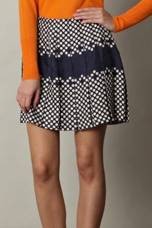 Sea Ny Polkadot Pleated Skirt - Lyst