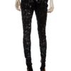 Stella Mccartney Embroidered Sequin Trousers in Black - Lyst