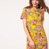 Asos Collection Tshirt Dress in Paisley Floral Print in Floral (print) - Lyst