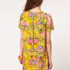 Asos Collection Tshirt Dress in Paisley Floral Print in Floral (print) - Lyst