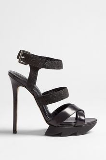 Camilla Skovgaard Open Strap Stiletto Sandal with Saw Sole - Lyst
