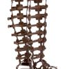 Christian Louboutin 20th Anniversary Rose Du Desert Leather Knee Sandals in Brown (rose) - Lyst