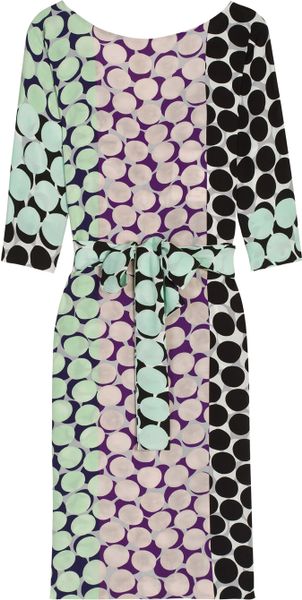 Diane Von Furstenberg 'Maja Two' Dress in Multicolor - Lyst