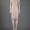 Dolce & Gabbana Lace Dress in Beige (nude) - Lyst