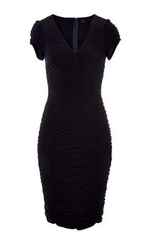 Donna Karan New York Obsidian Dramatic Draped Dress - Lyst