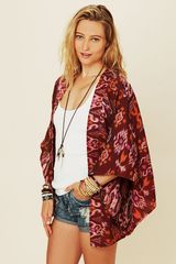 Free People Ikat Kimono