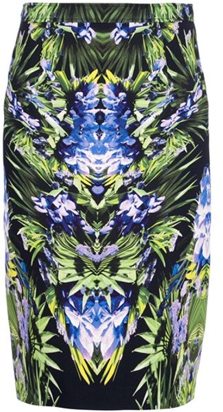 Givenchy Floral Pencil Skirt - Lyst