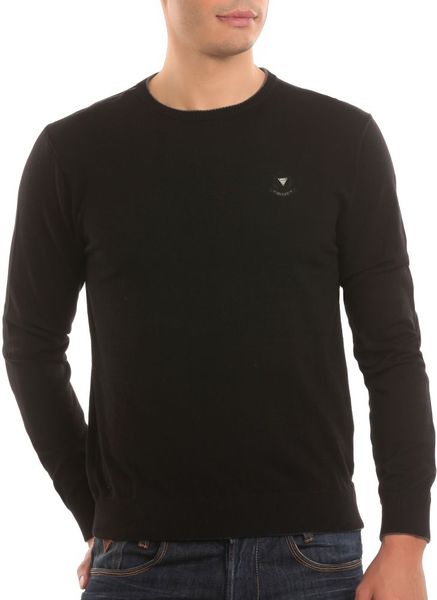 Guess Berry Sweater in Black for Men - Lyst