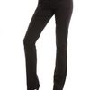 Guess Starlet Straight Stretch Satin Pant in Black - Lyst