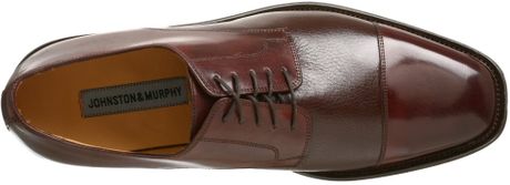 Johnston  Murphy Johnston Murphy Mens Corbett Ii Cap Toe Derbies in ...