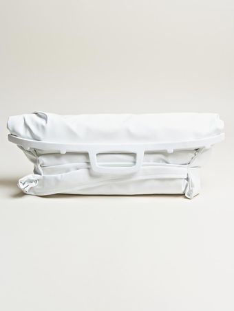   Folded Vinyl Clutch Bag 