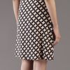 Marni Brick Ruffle Skirt in Orange - Lyst