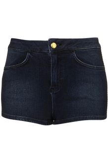 Moto Stud High Waist Hotpants - Lyst