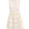 Opening Ceremony Crochet Lace Dress in Beige (cream) - Lyst