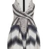 Peter Pilotto Full Skirt Dress in White - Lyst