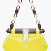 Proenza Schouler Tiki Clutch Stingray in Yellow (green) - Lyst