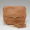 Tory Burch Amanda Pebbled Messenger in Brown (camel) - Lyst