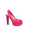 Zara Suede Slingback in Pink (white) - Lyst