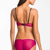 Betsey Johnson Lace Trim Mesh Bikini in Pink (candy apple) - Lyst