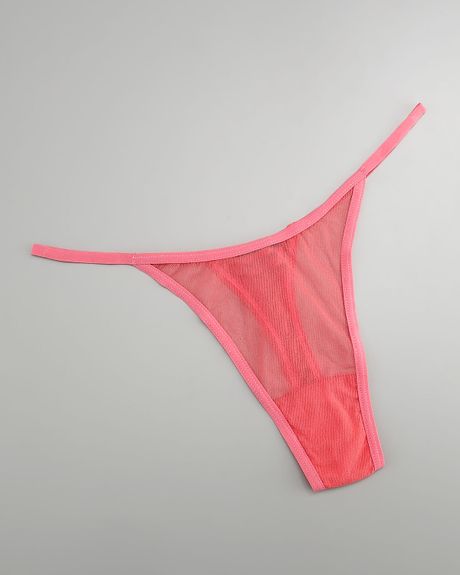 Cosabella Soire New LowRise Italian Thong in Pink - Lyst