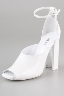 Jil Sander Open Toe Heels - Lyst