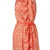Marc By Marc Jacobs Red Belted Floral Dress in Red - Lyst