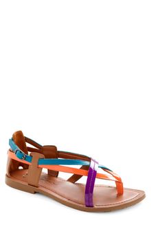 ModCloth Rays Eyebrows Sandal - Lyst