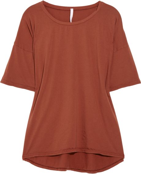 Oak Oversized Cottonjersey Tshirt in Red - Lyst