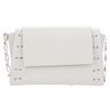 Paco Rabanne Metal and Leather Bag in White - Lyst