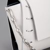 Paco Rabanne Metal and Leather Bag in White - Lyst