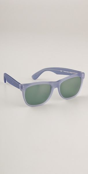 Super Sunglasses Basic Sunglasses in Blue - Lyst