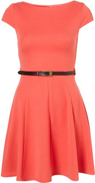 Topshop Plain Sleeveless Dress By Rare - Lyst
