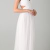 Bcbgmaxazria Mara Open Back Gown in White - Lyst