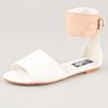 Cheap Monday Saviour Sinaii Flat Sandals in White (tan) - Lyst