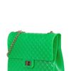 Designinverso Quilted Pvc Shoulder Bag in Green - Lyst