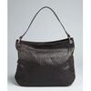 Furla Coffee Ostrich Embossed Leather New Zarina Hobo in Black (coffee) - Lyst