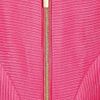 Giorgio Armani Ribbed Linen and Silkblend Top in Pink - Lyst