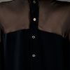 Gucci Sheer Panel Top in Black - Lyst