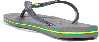 Havaianas Grey Flipflops - Lyst