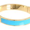 Kate Spade Spade Hinge Bangle in Blue (t) - Lyst