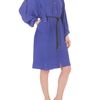 Matthew Williamson Washed Silk Safari Dress in Blue - Lyst