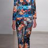 Peter Som Floral Tweed Trousers in Multicolor (multi) - Lyst