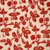 Topshop Red Leaf Print Asymmetric Dress in Red (off white) - Lyst