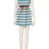 Topshop Stripe Belted Dress By Wal G in Blue (turquoise) - Lyst