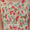 Aspesi Printed Silk Pleated Dress in Green - Lyst
