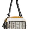 Christian Louboutin Roxane Studded Snake Shoulder Bag in Multicolor (snake) - Lyst