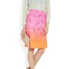 Jonathan Saunders Ebury Degradé Jacquard Skirt in Multicolor (pink) - Lyst