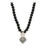 King Baby Studio Onyx Crowned Heart in White (c) - Lyst