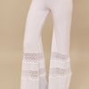 Nightcap Clothing Smocked Crochet Beach Pant in White - Lyst