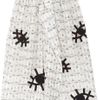Roland Mouret Archie Appliquéd Cottonblend Skirt in White - Lyst
